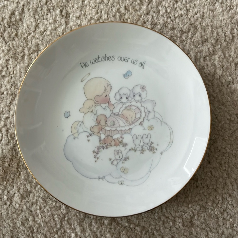 Vintage Precious Moments Plate